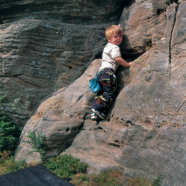 Bouldering-starts-young