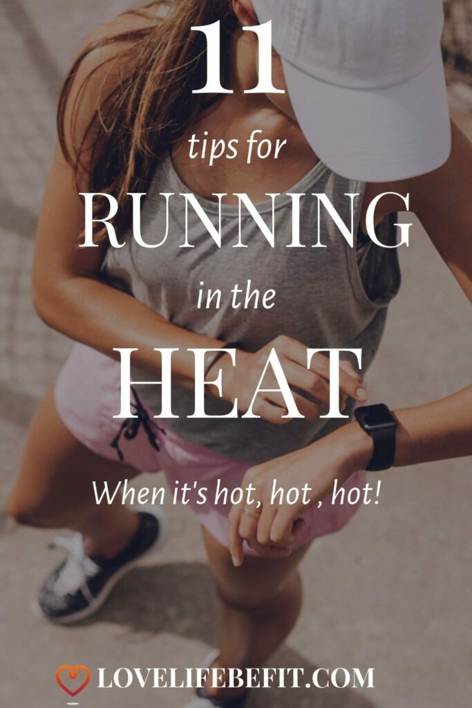 tip for running in the heat