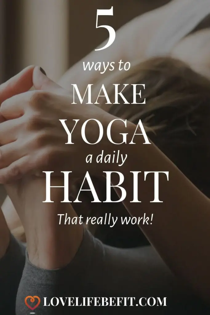 daily yoga habit