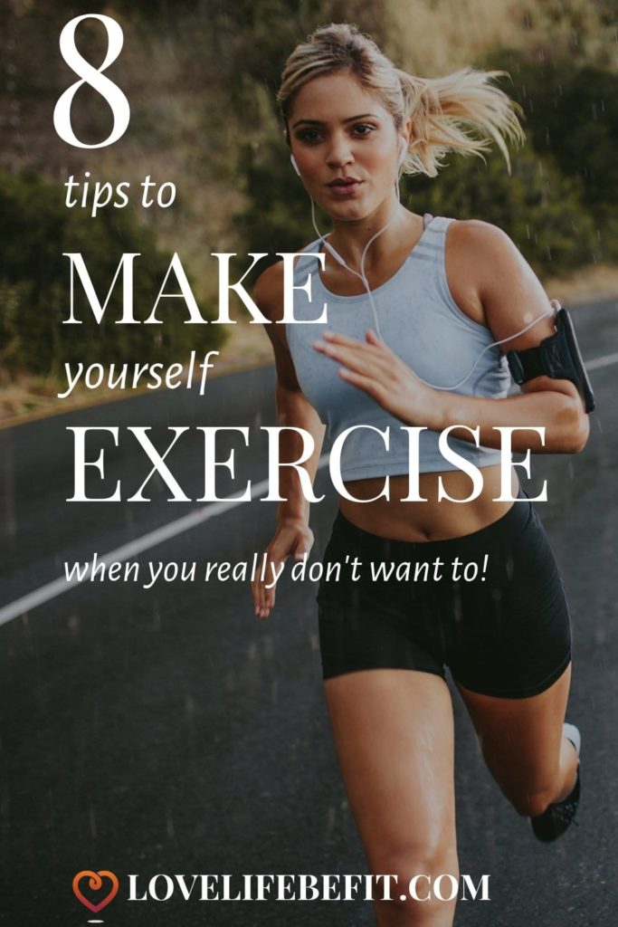 Sometimes being able to motivate yourself to exercise is hard. Even when you enjoy exercising! These tips will help if you're struggling to find your mojo! #exercise #exercisemotivation