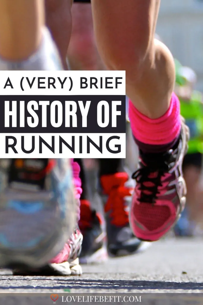 when was running invented - a brief history of running