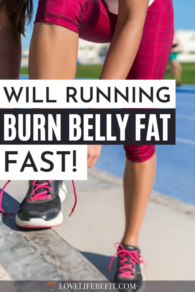 will running burn belly fat