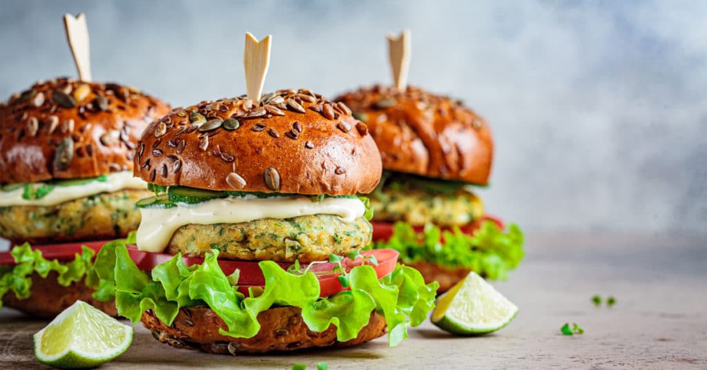 Easy Vegan Falafel Burger