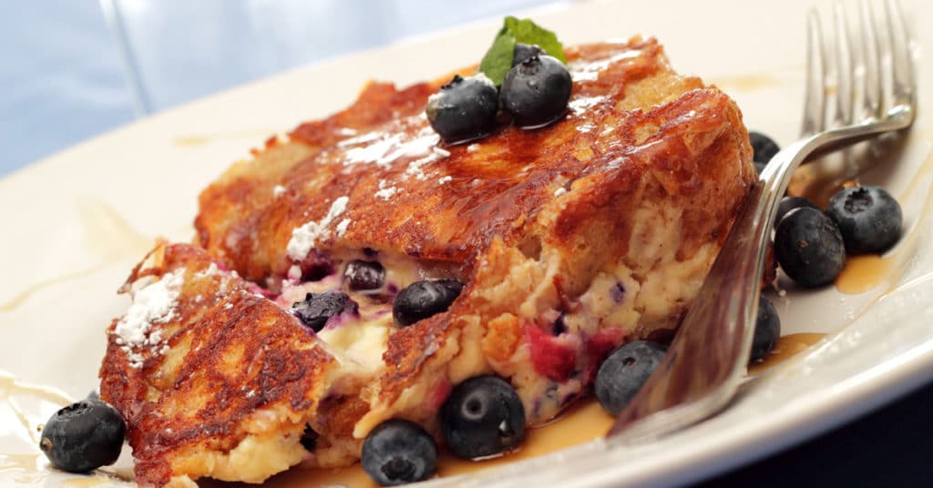 french toast with cranberries