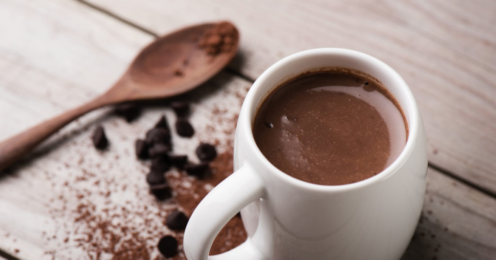 healthy hot chocolate
