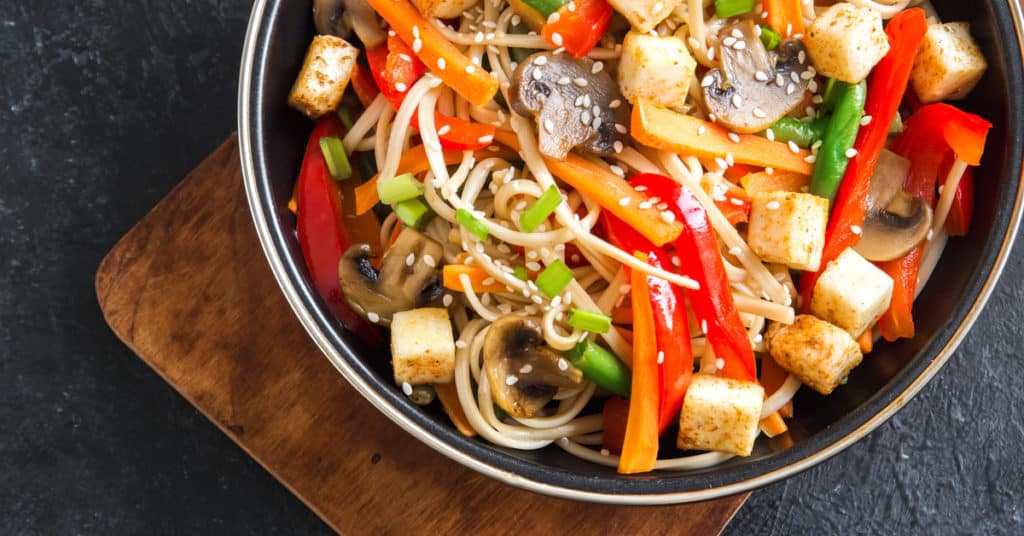 Udon Noodle Stir Fry