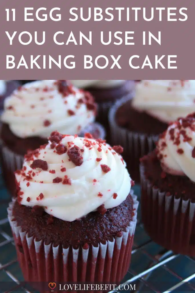 egg substititutes baking box cake mixes