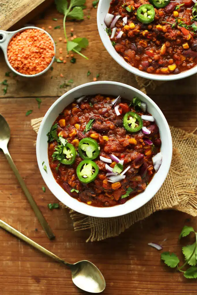 1 pot red lentil chilli