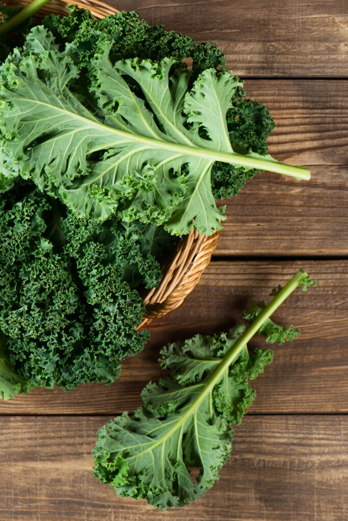 kale a good source of iron for vegan runners