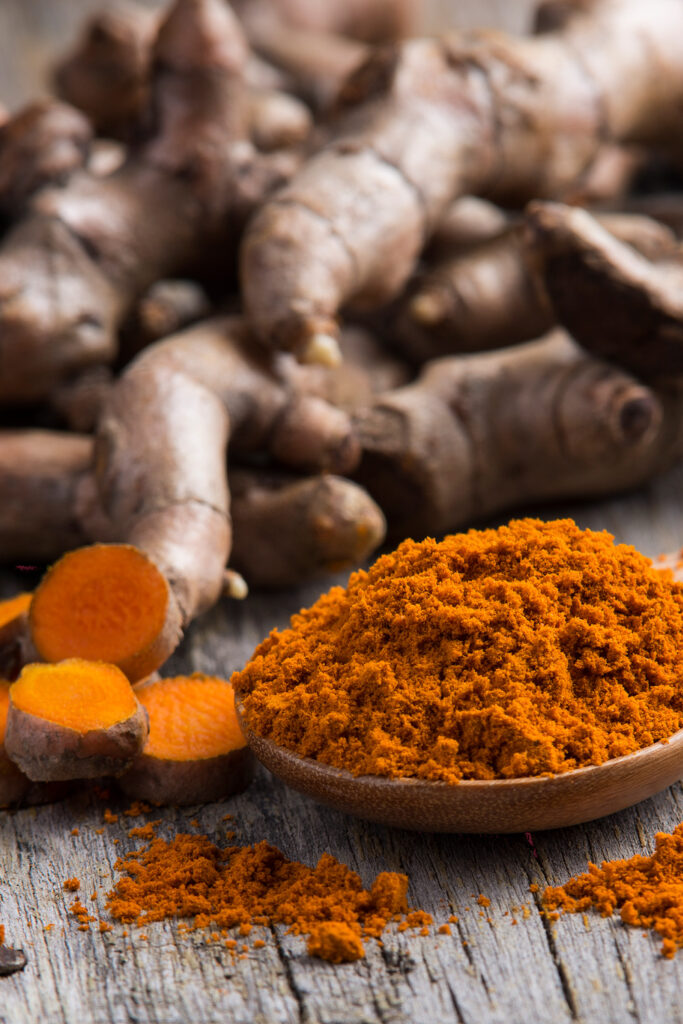 Turmeric is full of curcumin renowned for its anti-inflammatory and analgesic properties