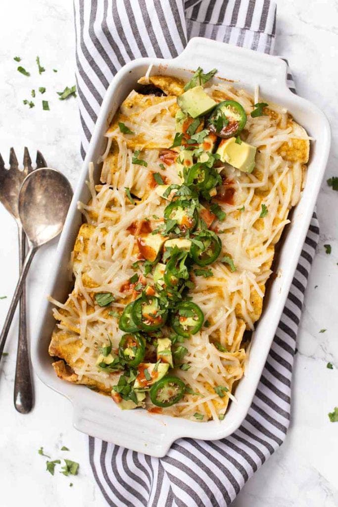 vegan enchiladas