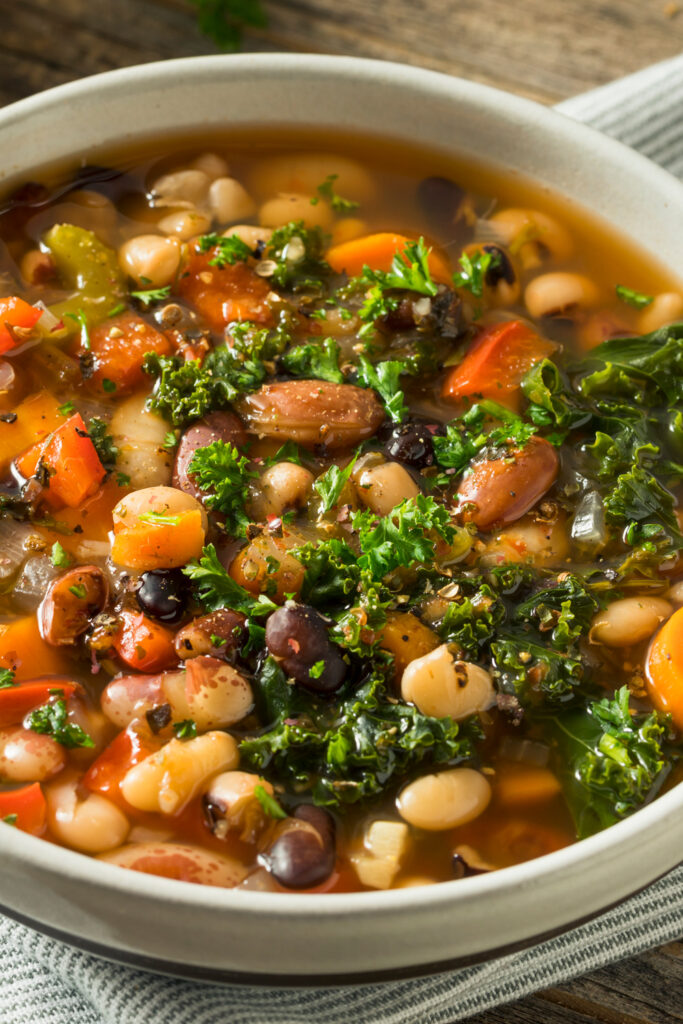 bean stew recipe - add flavor with herbs and spices