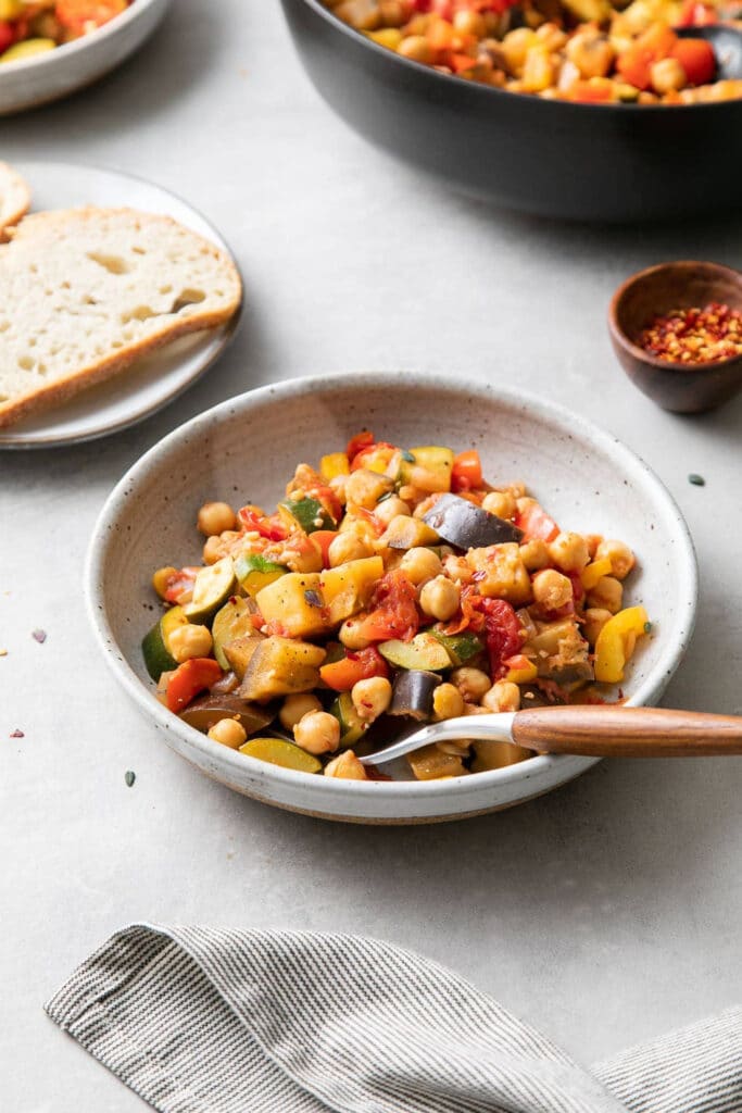 chickpea ratatouille