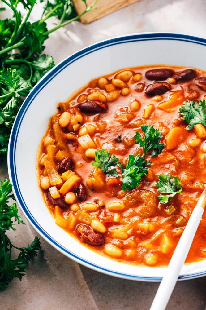 A Couple Cooks Classic Bean Soup