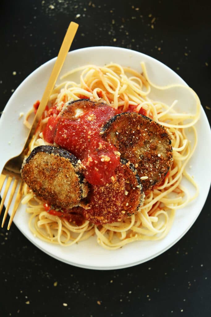 vegan eggplant parmesan