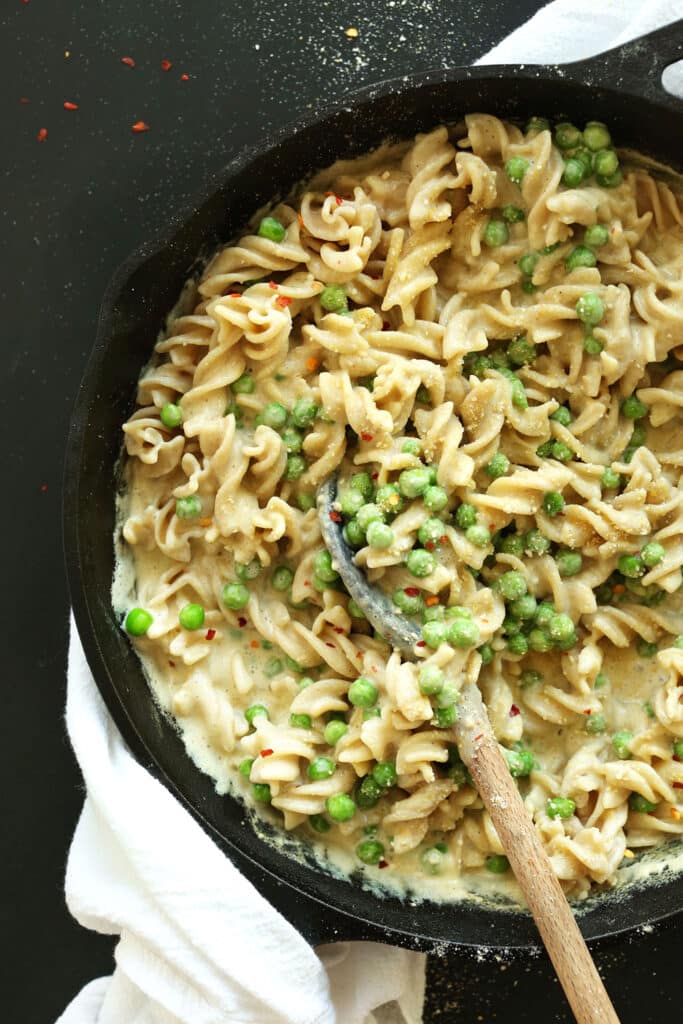 vegan alfredo pasta