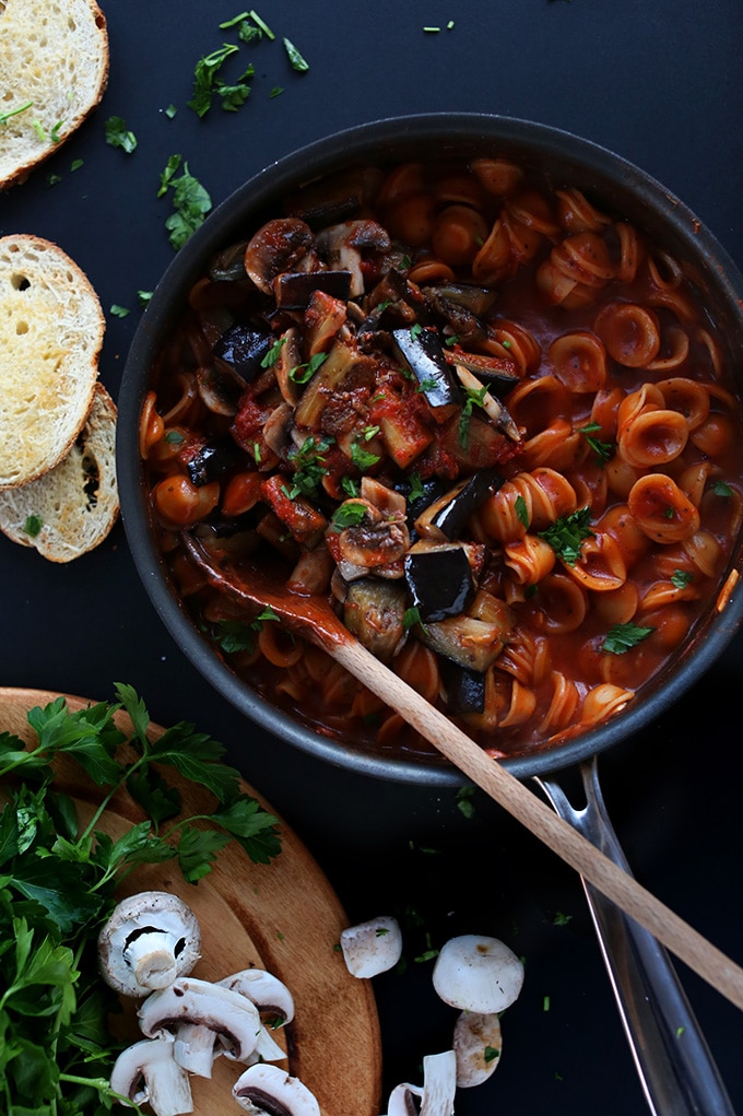 vegan one pot pasta