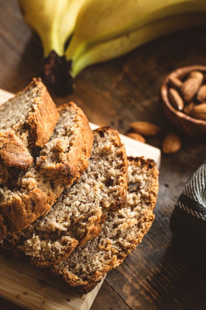 meal prep - vegan banana bread