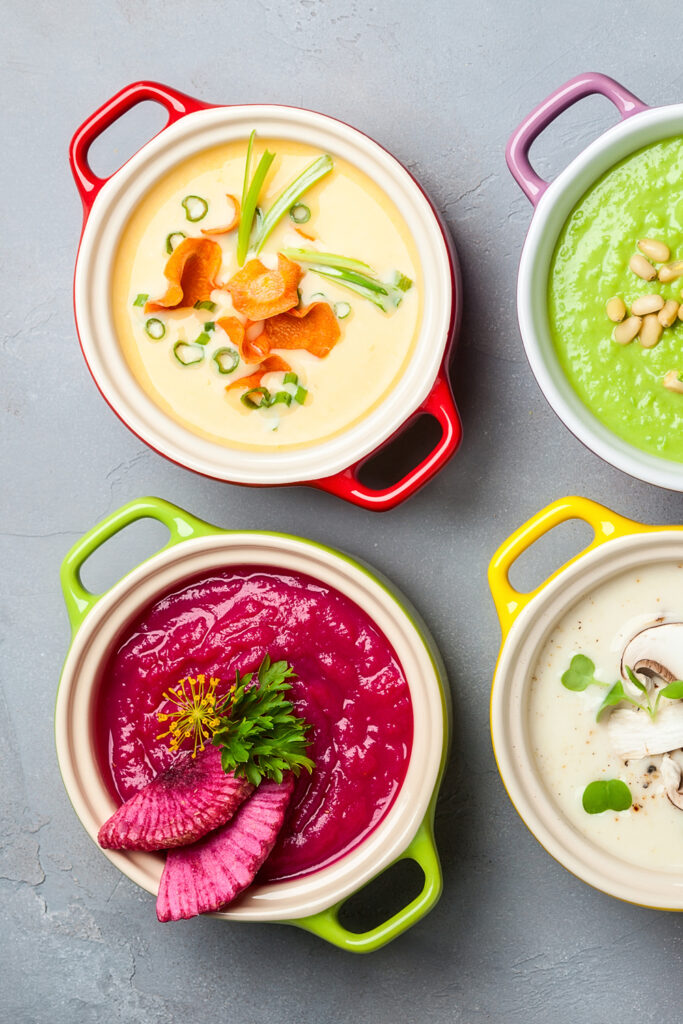vegan meal prep - soup ideas