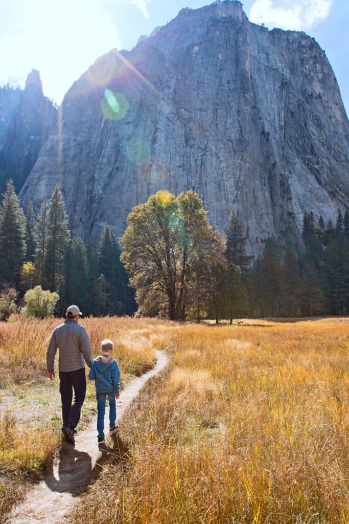 hiking in the national parks