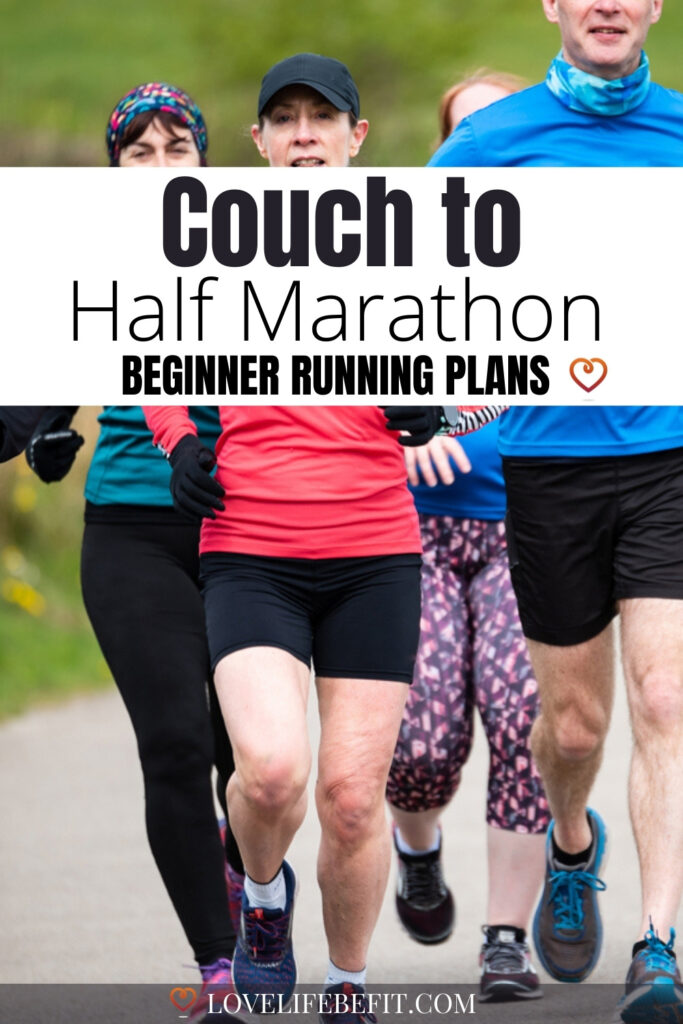 couch to half marathon beginner running plans
