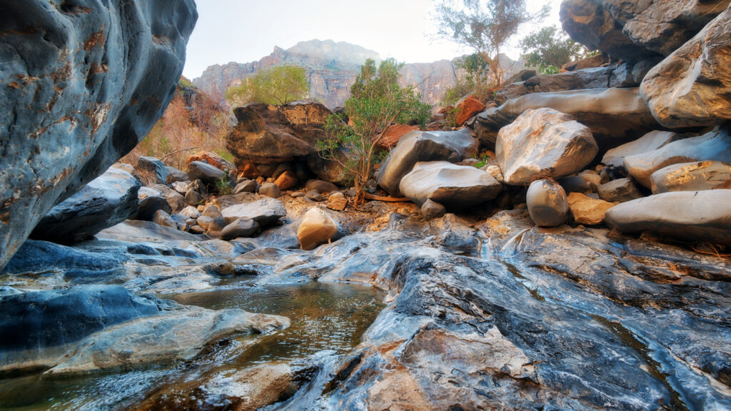 Snake Gorge Canyon, Oman