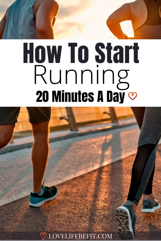 how to start running 20 minutes a day