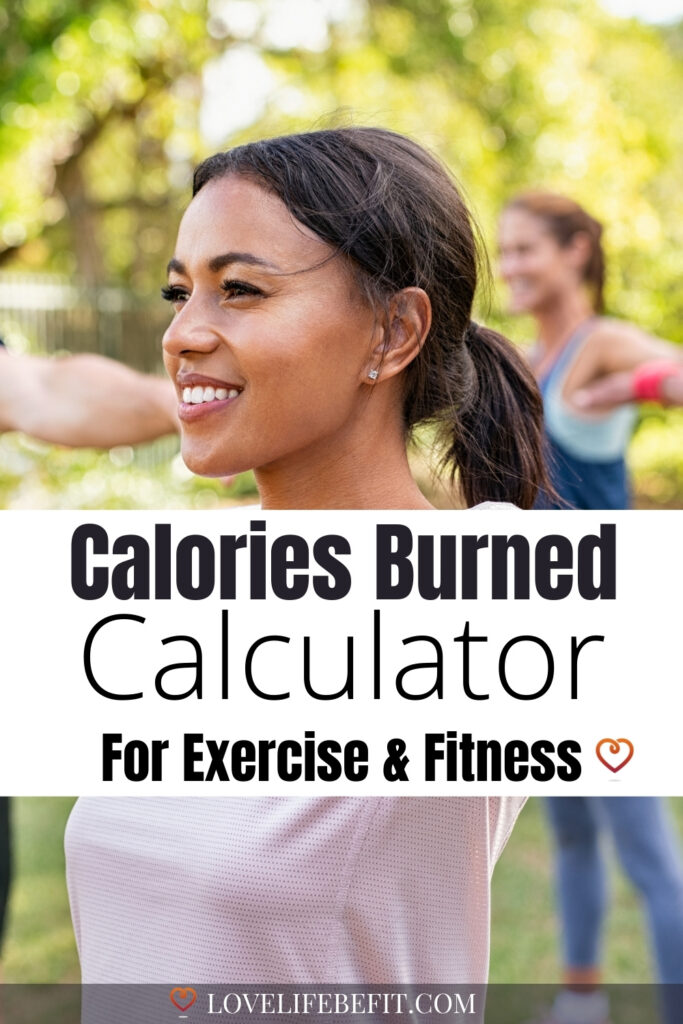 calories burned calculator for exercise and fitness