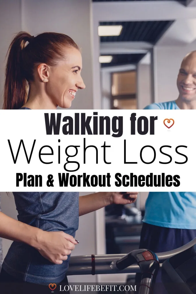 walking for weight loss plan