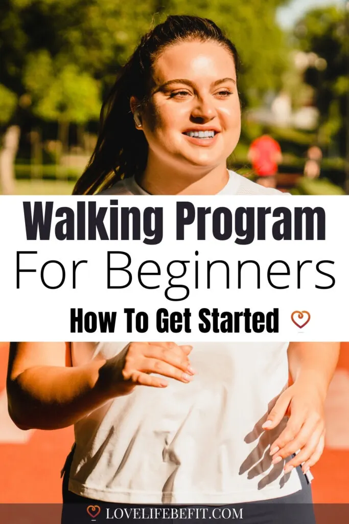 how to get started - walking program for beginners