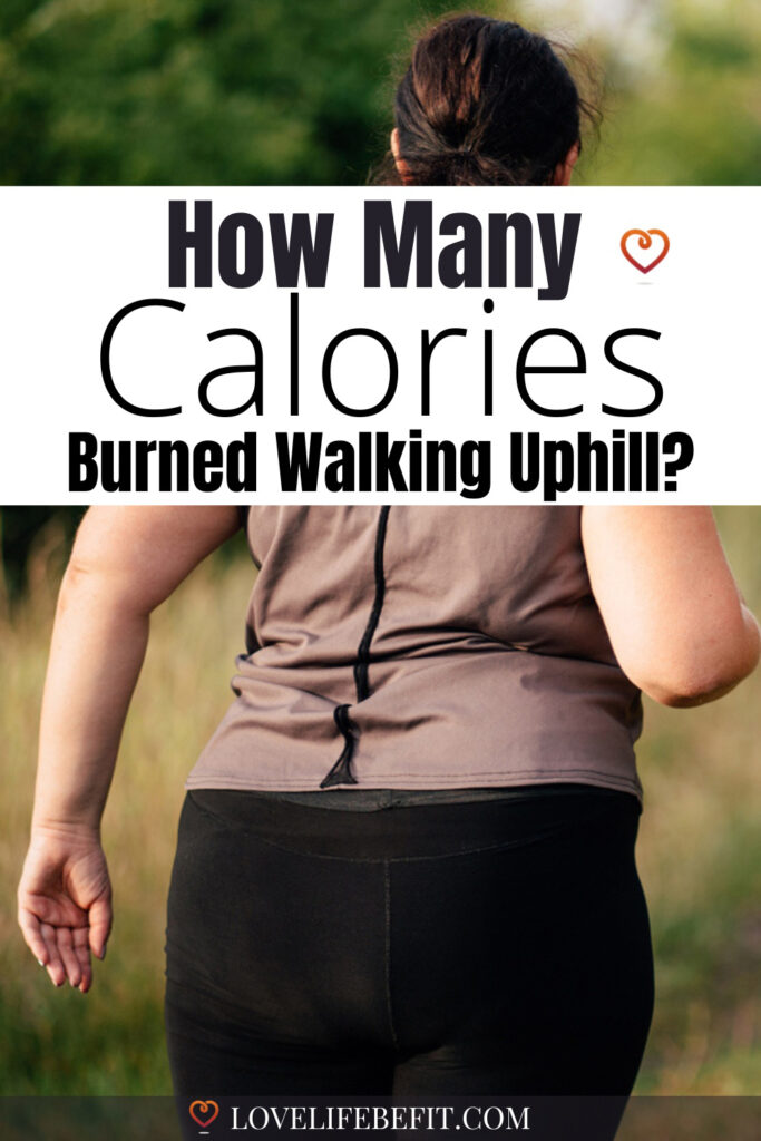 calories burned walking