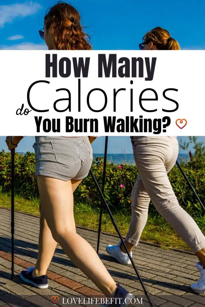 Calories Burned Walking: 1 Mile, 1 Hour