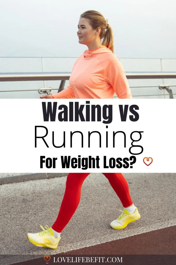 walking vs running for fat loss