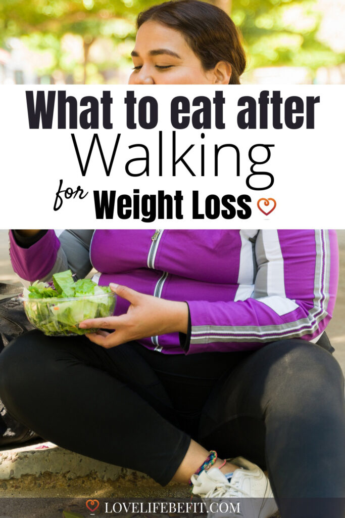 what to eat after walking