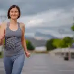 Woman walking 30 minutes a day