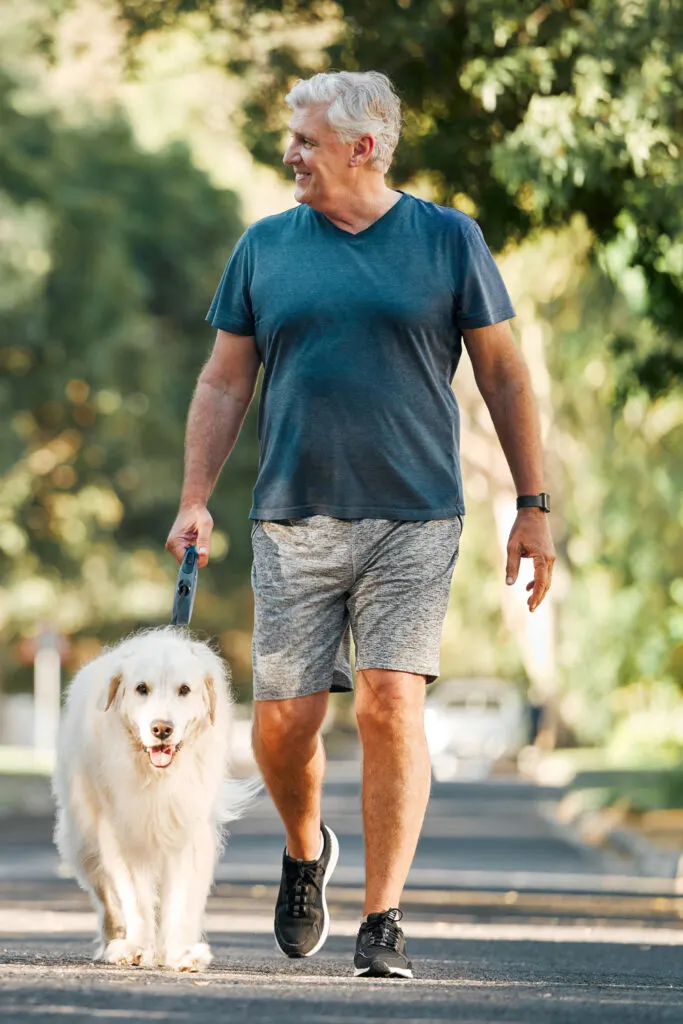 walking for weight loss with your dog