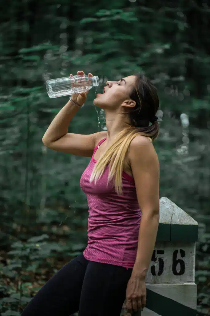 remember to hydrate when exercising