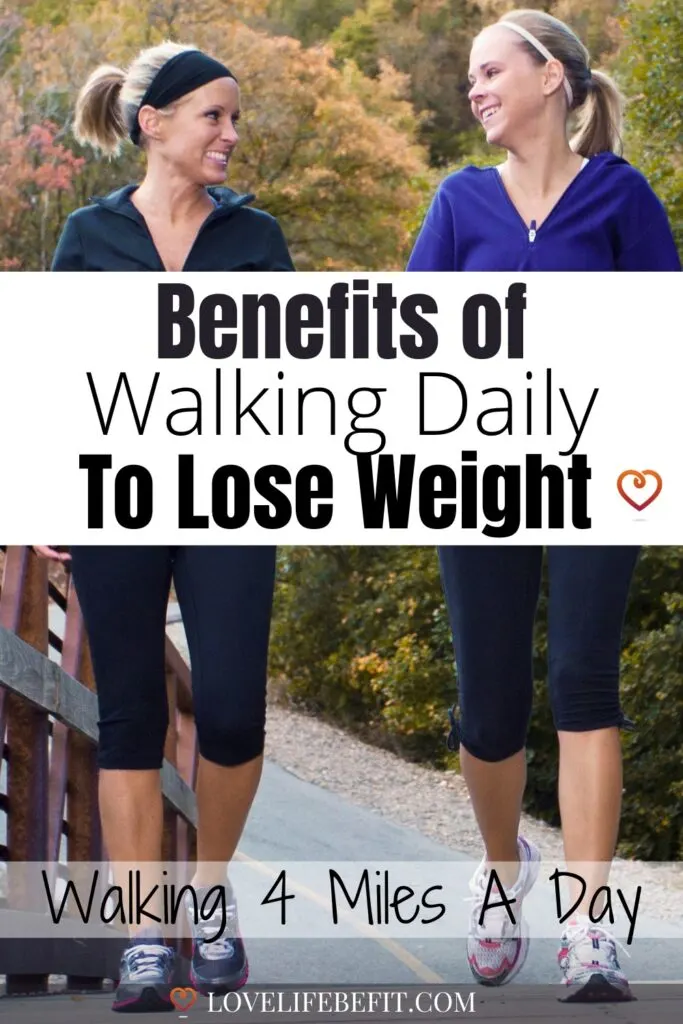 Benefits of walking daily to lose weight