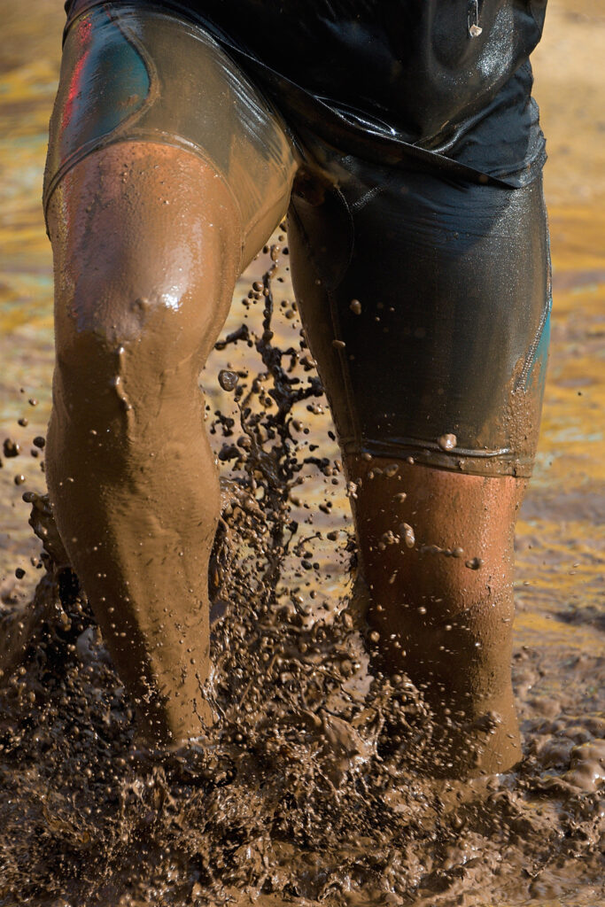 fun challenges for runners - mud run