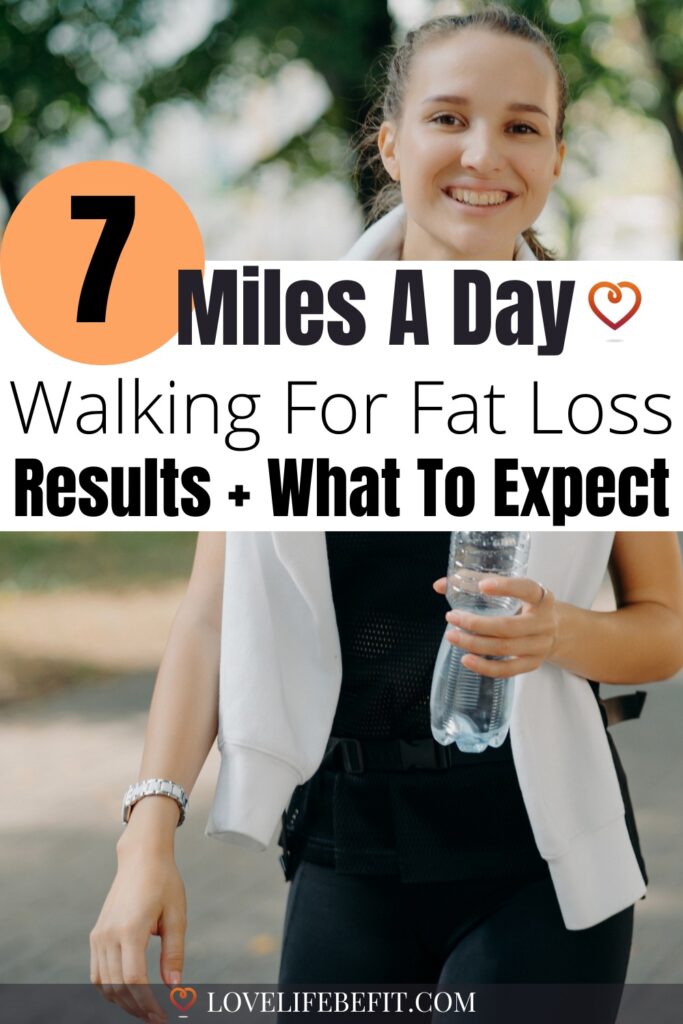walking 7 miles a day - what to expect