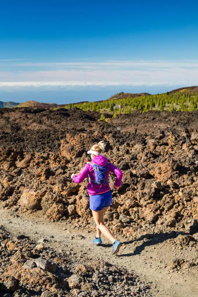 running 10 miles a day on trails