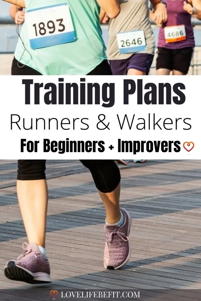 Training Plans For Runners And Walkers