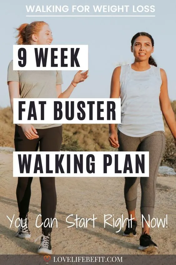 9 Week Fat Buster Walking Plan