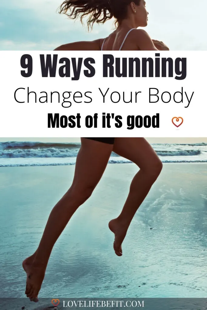 How running changes your body shape