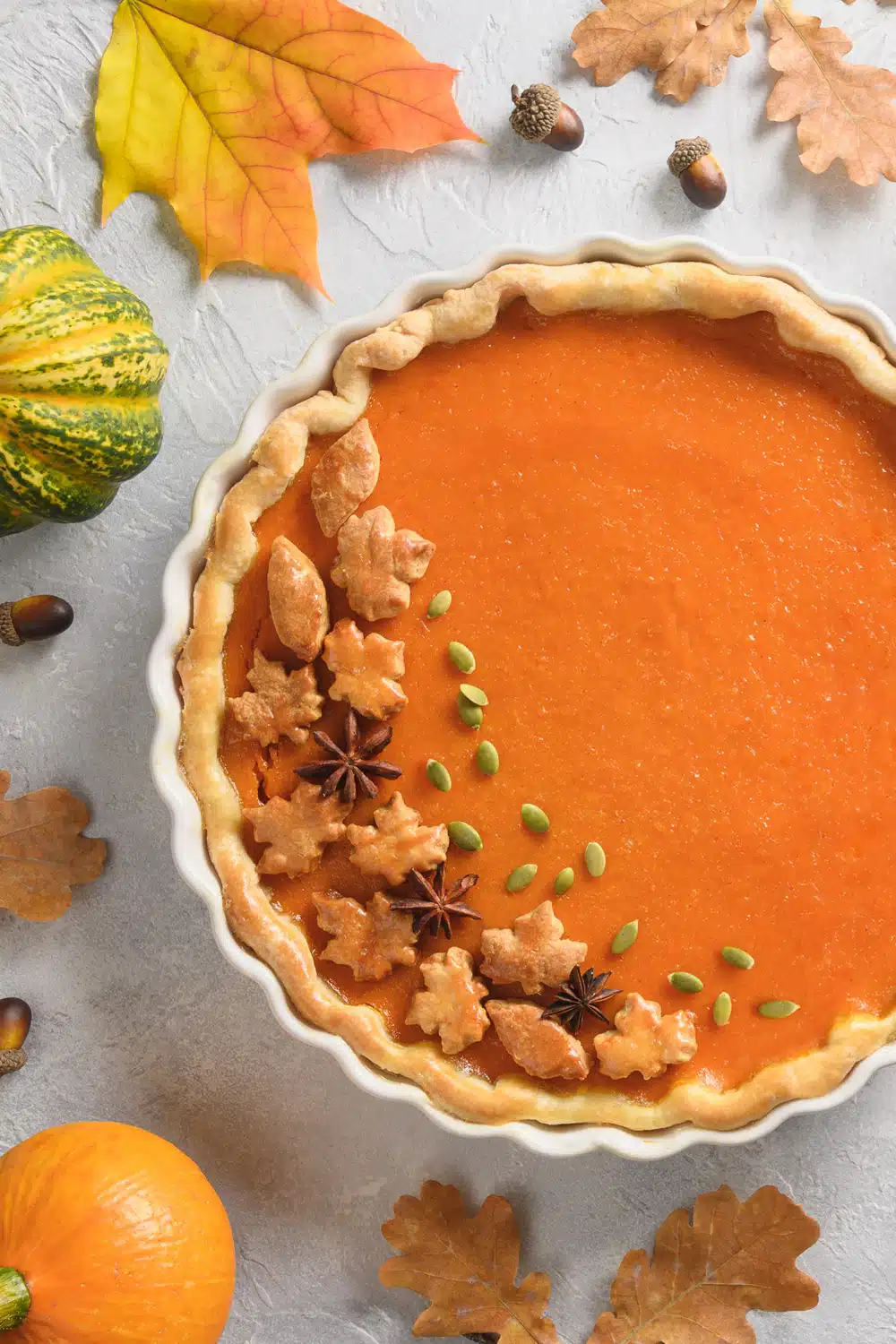 plant based pumpkin pie