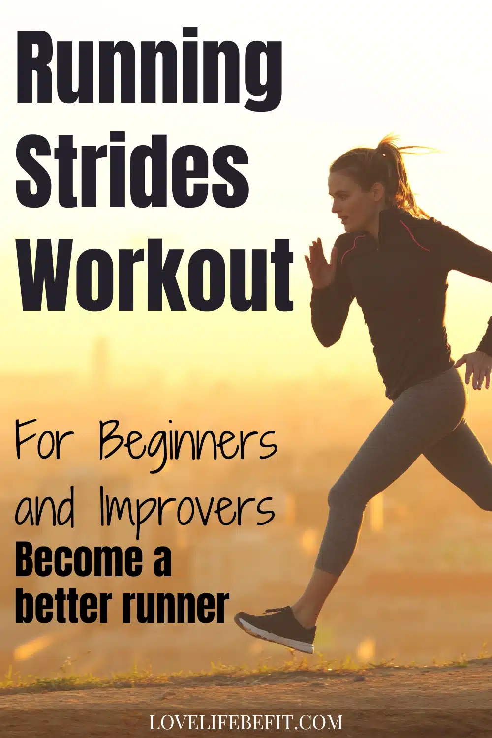 running strides workout