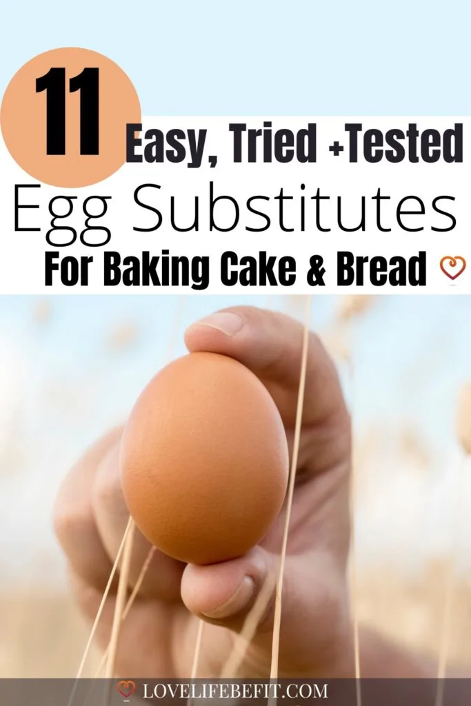 best egg substitutes in baking