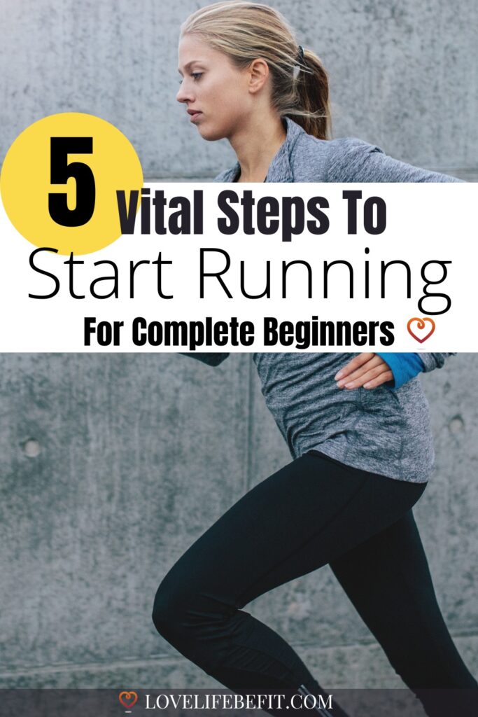 vital steps to start running