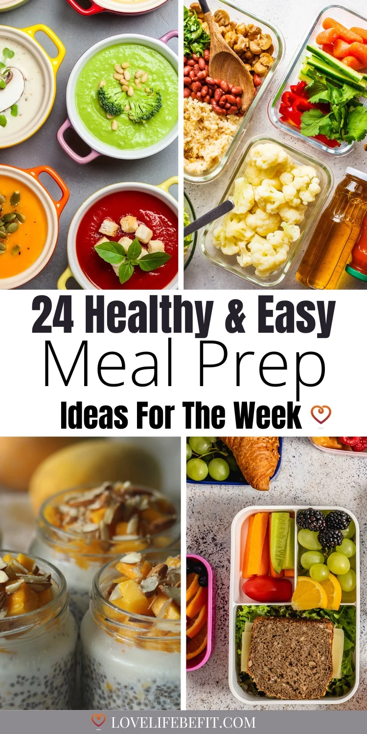meal prep ideas for the week