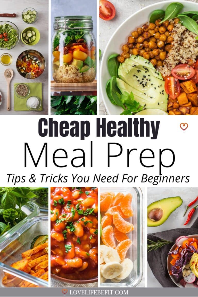 How To Meal Prep On A Budget (Cheap, Easy & Healthy Ideas) - Love Life ...